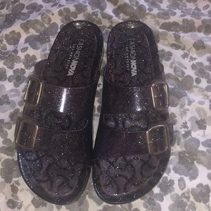 Fashion Nova Jelly Sandals
